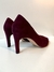 Zapatos VITAMINA Bordeaux Núm 39 100% cuero legitimo - GreenwichStorePremium