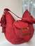 Cartera VITAMINA Cairo 100% cuero gamuzado rojo