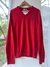 Sweater ABERCROMBIE Muscle rojo Talla XL