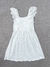 Vestido ZARA Broderie Marfil Talle 8 - comprar online
