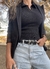 Remera polo FOREVER 21 Black Dakota Talla S - GreenwichStorePremium