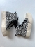 Zapatillas botita ZARA Square Black & White Núm 34 (EUR)