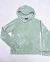 Buzo canguro ZAFIRA plush water green Talla S