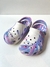 CROCS Classic Marbled White/Pink/Blue Núm J1 (32-33)