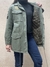 Imagen de Parka EM THE STORE Olive Pink Talla M