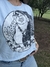 Remera JAZMÍN CHEBAR Buda Light Blue Talla 1 - GreenwichStorePremium