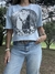 Remera JAZMÍN CHEBAR Buda Light Blue Talla 1 - comprar online