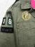 Parka EM THE STORE Olive Pink Talla M