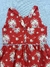 Vestido LITTLE AKIABARA Red Roses Talla 10 - GreenwichStorePremium