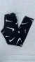 Calza NIKE Swosh Black & White Talla M (7/8) en internet