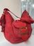 Cartera VITAMINA Cairo 100% cuero gamuzado rojo - tienda online