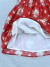 Vestido LITTLE AKIABARA Red Roses Talla 10