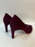 Zapatos VITAMINA Bordeaux Núm 39 100% cuero legitimo