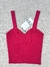 Top nuevo ZARA Frida Fucsia Talle M