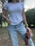 Remera VITAMINA Básica Vita White Talla M