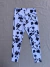 Calza nueva APANA White Blue Flowers Talla XS
