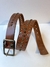 Cinto Lenox Brown Leather 100% cuero