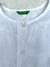 Vestido camisa BENETTON Lino blanco Talla S - tienda online
