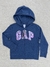 Campera canguro GAP Blue Mediterráneo Talle 6/7