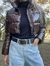 Campera ZARA Crop puffer