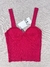 Top nuevo ZARA Frida Fucsia Talle M - tienda online