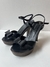 Sandalias PARUOLO Cuero Black Bun Núm 38