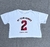 Remera ZARA My Team Number Two Talla 7