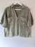 Camisa ZARA Green Amazonia Talla M - comprar online
