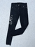 Pantalón ZARA Trafaluc Denim Black Flowers Talla 38