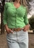 Cárdigan ZARA Trifoglio Green Talla L - comprar online