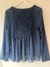 Blusa VITAMINA Canario azul Talla 42/3 L en internet