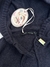 Poncho LITTLE AKIABARA Black Hood Talla 6 - comprar online
