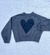 Buzo OLD NAVY Talla 6/7 corazón gris