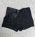 Short bordado con pedrería JULIE Black Talla L - GreenwichStorePremium