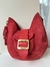 Cartera VITAMINA Cairo 100% cuero gamuzado rojo - tienda online