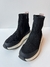 Sneackers ZARA Sock Style Black Núm 34 (EUR)