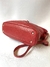 Cartera PRUNE Firenze 100% cuero granallado color rojo - tienda online
