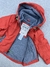 Rompevientos con polar CARTER'S Coral Red Talle 12 meses - GreenwichStorePremium