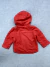 Rompevientos con polar CARTER'S Coral Red Talle 12 meses - GreenwichStorePremium