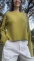 Sweater Oversize JT Ribbon Green Talle S - comprar online