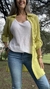 Vestido camisa FOREVER 21 Lime Color Talle S - GreenwichStorePremium