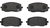 BALATA DISCO DEL HYUNDAI I10 (D1684-8913)