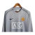 Camisa Retrô Manchester United Goleiro 07/08 manga longa - Masculina Nike - Cinza com detalhes em preto na internet