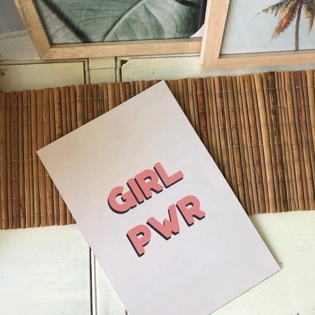 Lámina Girl Pwr