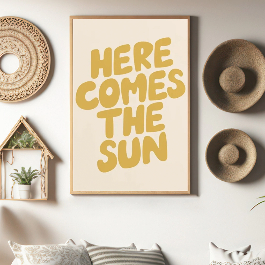 Cuadro Here Comes The Sun