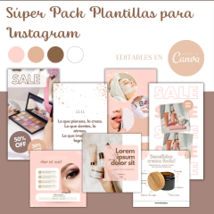 Pack 50 plantillas de Instagram - Beauty 01 - (copia) - buy online