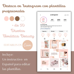 Pack 50 plantillas de Instagram - Beauty 01 - (copia)