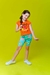 Conjunto infantil Feminino - Top Vale Modas