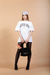 CAMISETA "ALTER EGO" • BRANCO