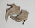 Bota bege vintage GB n°37 - Lalá Desapego- Outlet e Second hand
